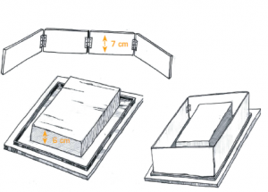 a feeding/water trough for-grasscutter